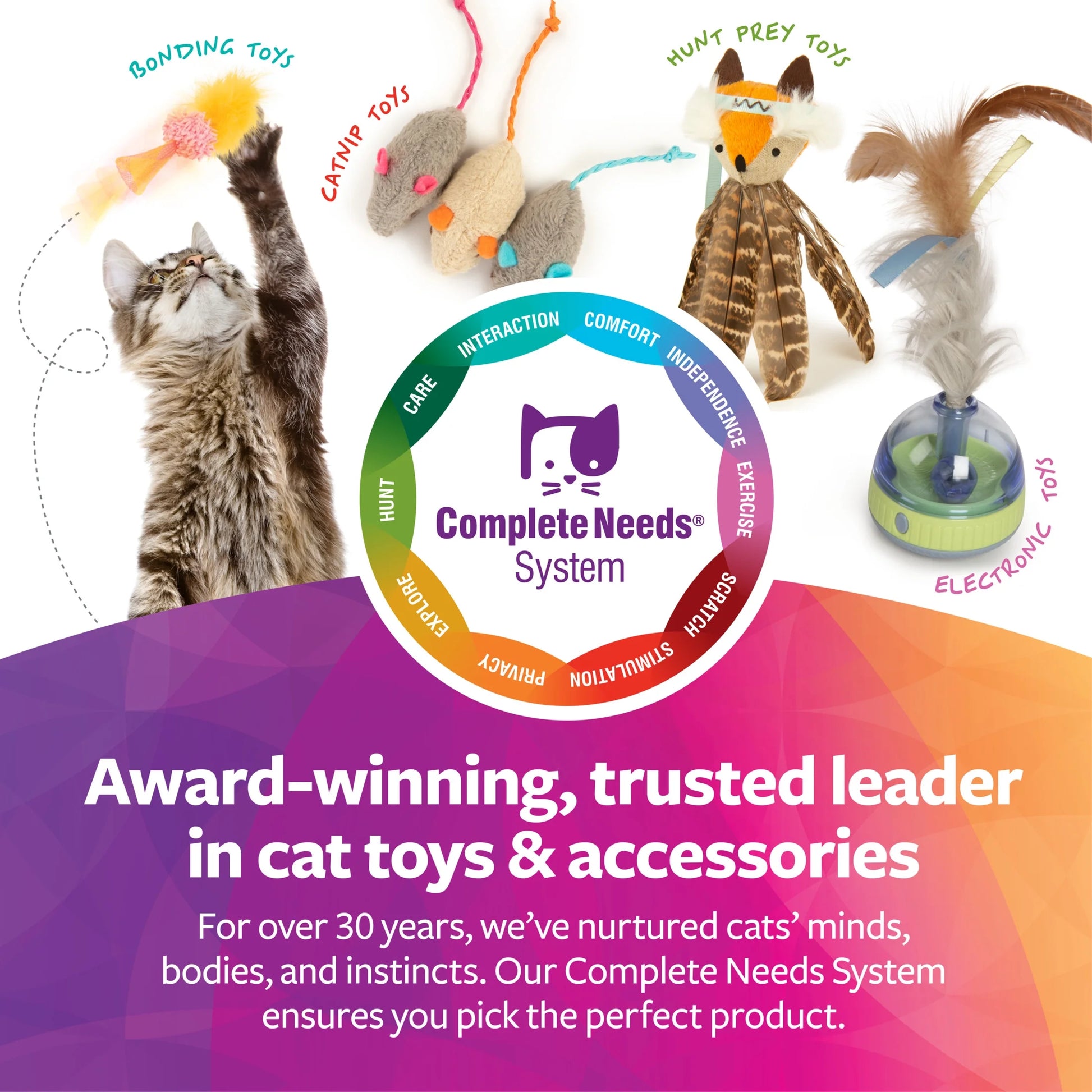 Crackle Chute Collapsible Tunnel Cat Toy with Crinkle Sound & Peek-A-Boo Window