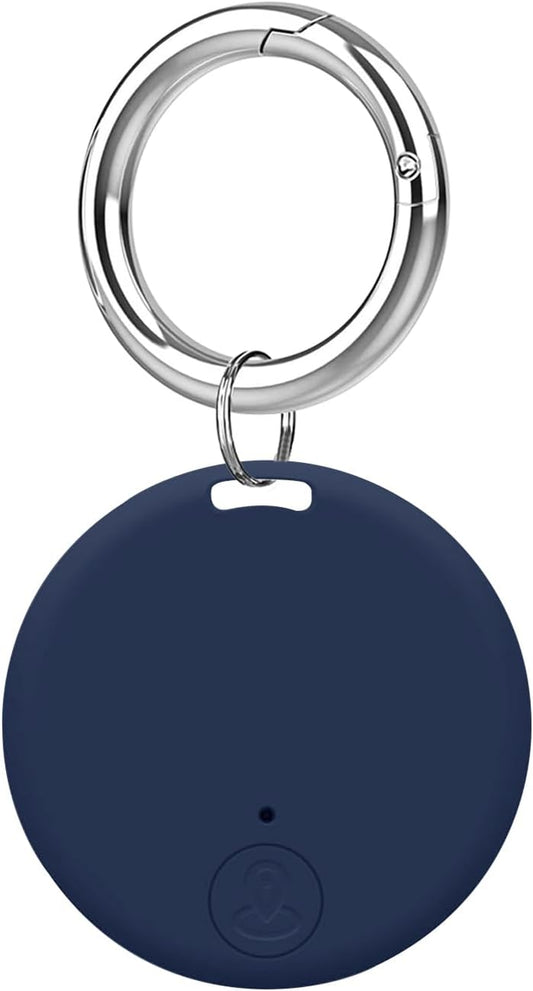 GPS Tracker Case,Key Item Finder Locator,No Monthly Fee App for Ios/Android 2023 Latest,Portable Anti-Lost Bluetooth Mini Tag Item Tracker for Luggages/Kids/Pets/Phone/Wallet/Bag-1Pcs-Blue
